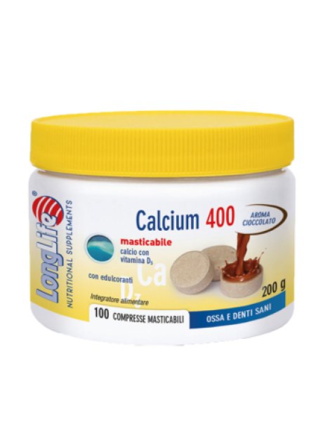 LONGLIFE CALCIUM CACAO 100CPR