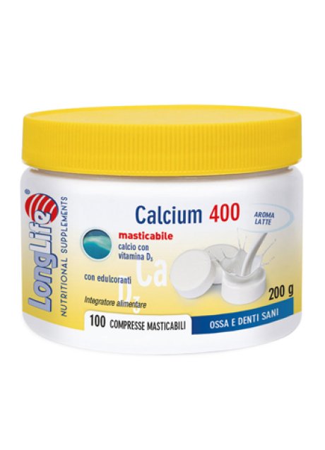 LONGLIFE CALCIUM LATTE 100CPR