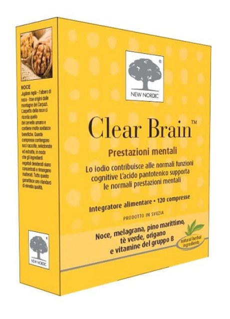 CLEAR BRAIN 120CPR