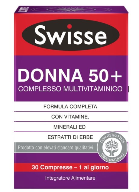 SWISSE MULTIVITAMINICO DONNA50+ 30 COMPRESSE