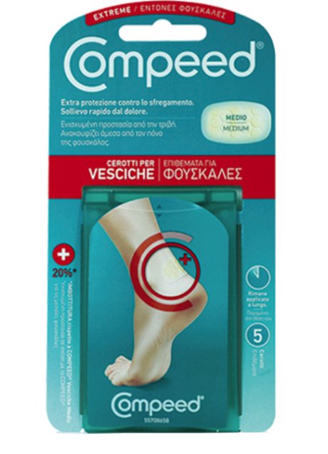 COMPEED VESCICHE EXTREME 5PZ