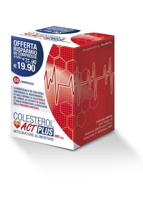 COLESTEROL ACT PLUS 60 COMPRESSE