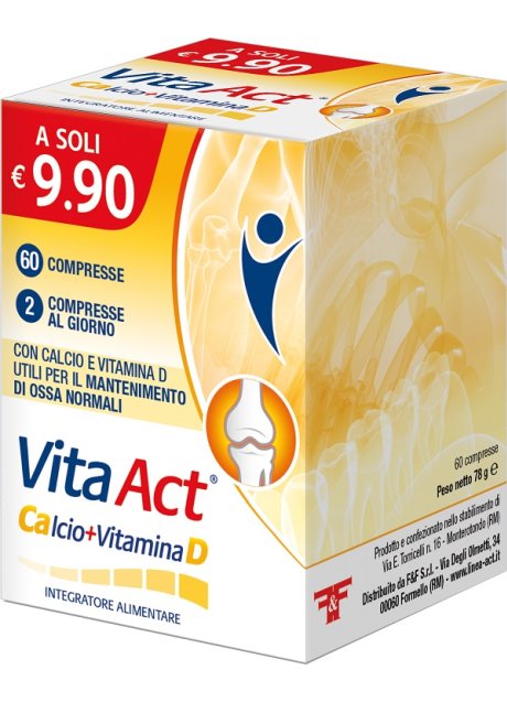 VITA ACT CALCIO+VIT D 60CPR