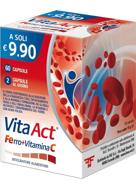 VITA ACT FERRO+VIT C 60CPS