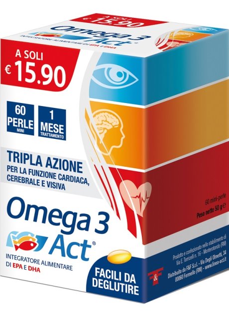 OMEGA 3 ACT 60PRL 540MG