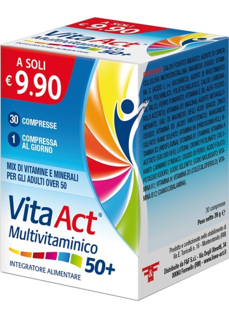 VITA ACT 50+ MULTIVIT 30CPR