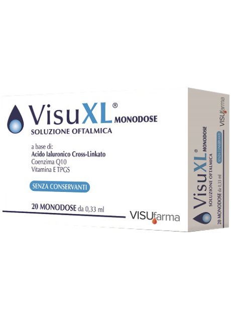 VISUXL MONODOSE SOLUZIONE OFTALMICA 20 PEZZI 0,33 ML