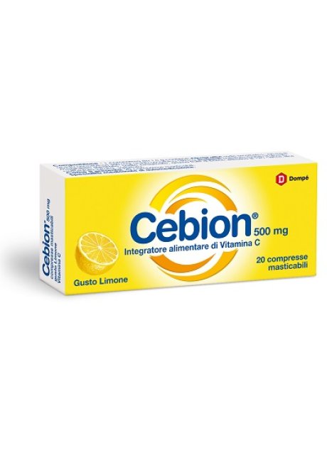 CEBION MAST LIMONE VIT C 20CPR