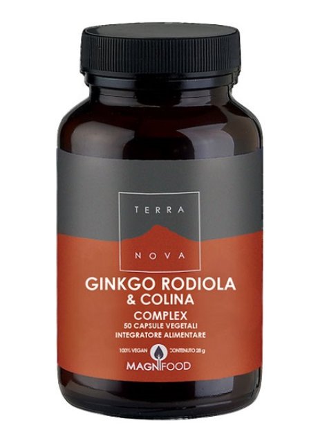 TERRANOVA GINKGO/RODIOLA/COLINA COMPLEX 50 CAPSULE