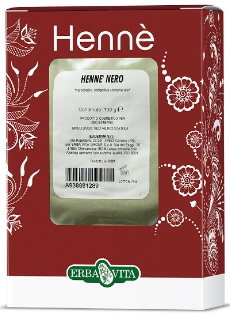 HENNE COLOR CAP NERO 100G