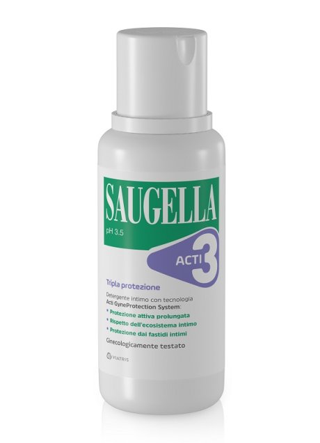 SAUGELLA ACTI3 DETERGENTE INTIMO 250 ML