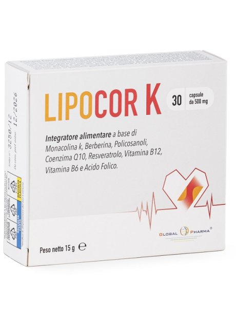 LIPOCOR K 30CPS