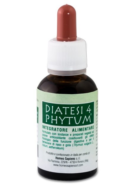 DIATESI 4 PHYTUM GOCCE 30ML