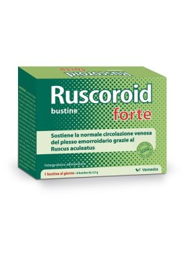 RUSCOROID FORTE 8 BUSTINE DA 3,5 G