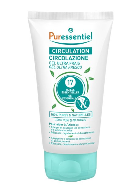 PURESSENTIEL GEL ULTRA FRESCO CIRCOLAZIONE 17 OLI ESSENZIALI125 ML