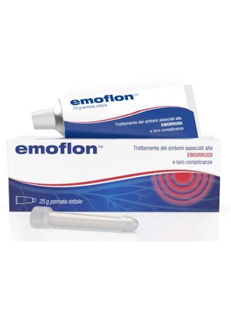 EMOFLON POMATA RETTALE TUBETTO 25 G CON APPLICATORE