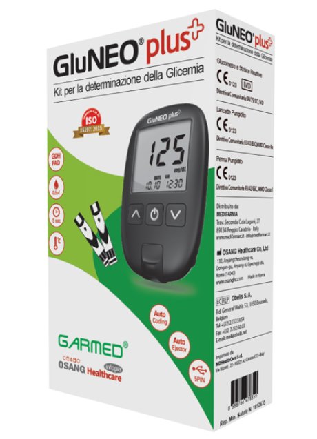 GARMED GLUNEO PLUS KIT GLICEMI