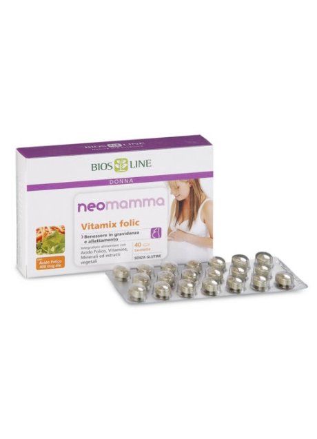 NEOMAMMA VITAMIX FOLIC BIOSLIN