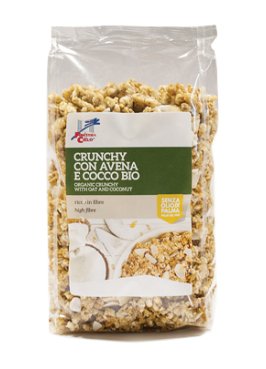 CRUNCHY AVENA COCCO 375G BIO