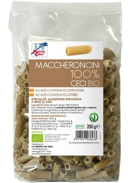 LA FINESTRA MACCHERONCINI CECI