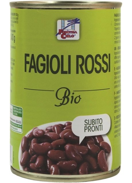 FAGIOLI ROSSI PRONTI BIO 400G