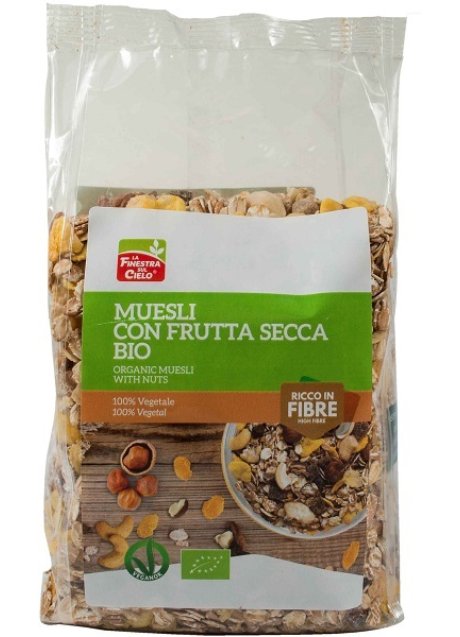 MUESLI FRUTTA SECCA 375G BIO