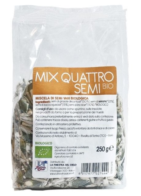 MIX 4 SEMI BIO 250G FINESTRA