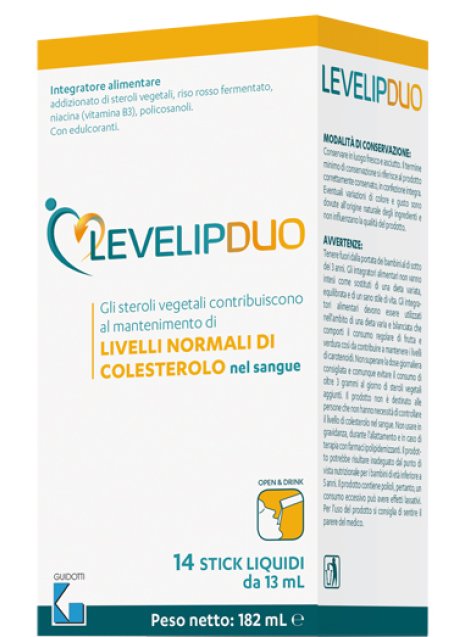 LEVELIPDUO 14STICK LIQUIDI