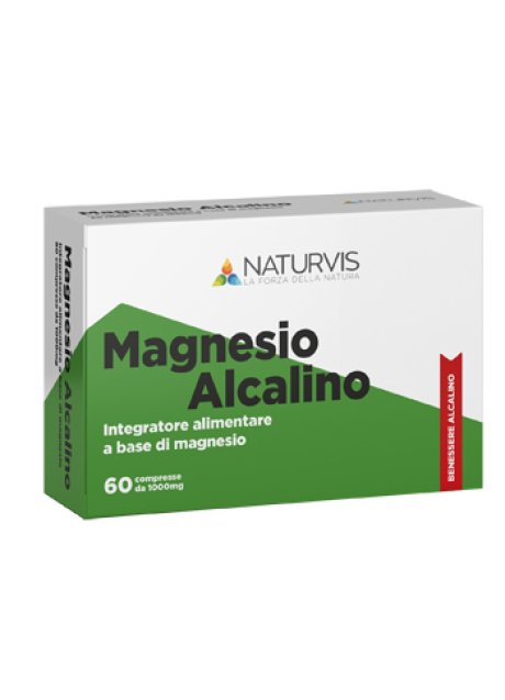 MAGNESIO ALCALINO 60CPR NATURVIS