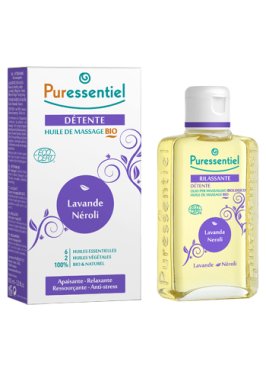 PURESSENTIEL OLIO MASSAGGIO BIO RILASSANTE