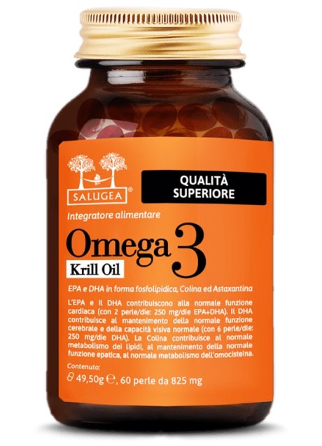 SALUGEA OMEGA 3 KRILL OIL60PRL