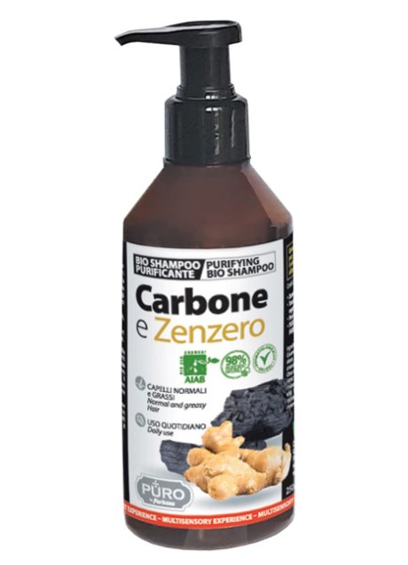 PURO BIO SHAMPOO CARB-ZEN250ML