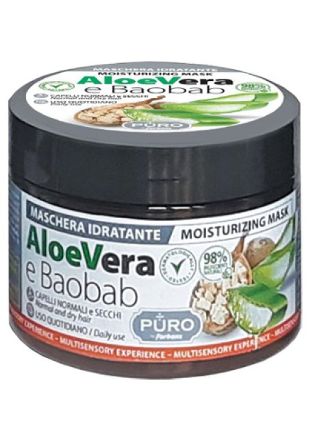 PURO MASCHERA ALOE-BAOBAB250ML