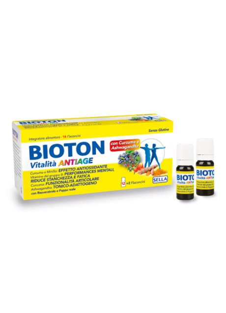 BIOTON VITALITA' ANTI AGE 14 FLACONCINI