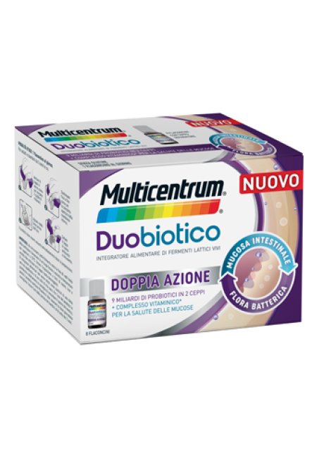 MULTICENTRUM DUOBIOTICO 8 FLACONCINI