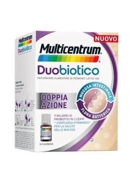 MULTICENTRUM DUOBIOTICO 16 FLACONCINI