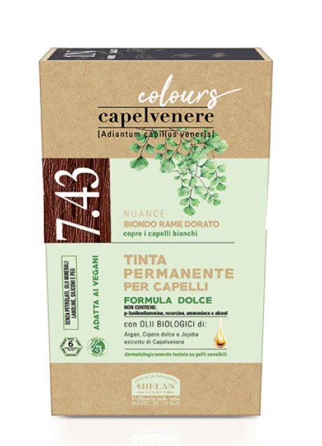 CAPELVENERE TINTA CAP 7,43N BI