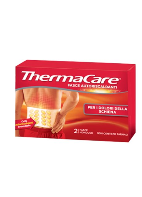 FASCIA AUTORISCALDANTE A CALORE TERAPEUTICO THERMACARE SCHIENA 2 PEZZI PROMO