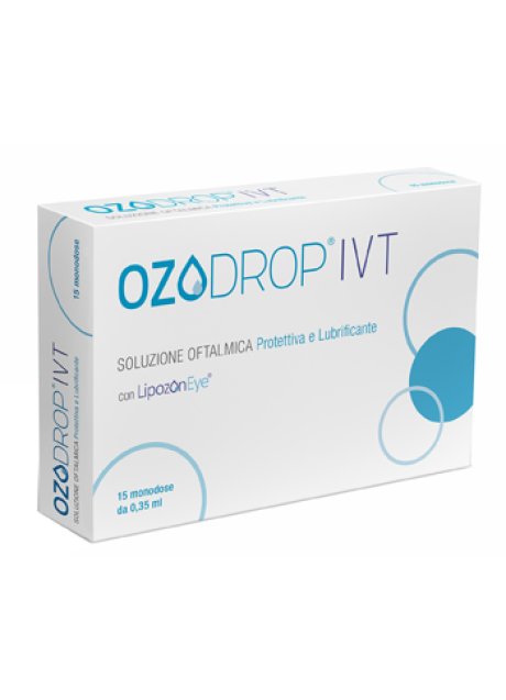 OZODROP IVT SOLUZIONE OFTALMICA BASE DI OLIO OZONIZZATO IN FOSFOLIPIDI 15 FLACONCINI MONODOSE DA 0,35 ML