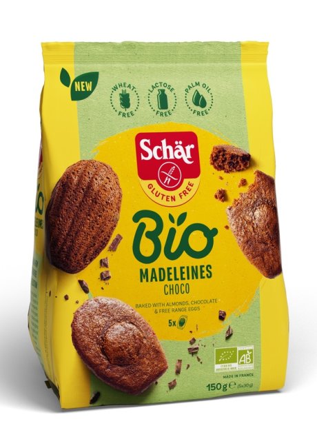 SCHAR BIO MADELEINES CHOCO150G