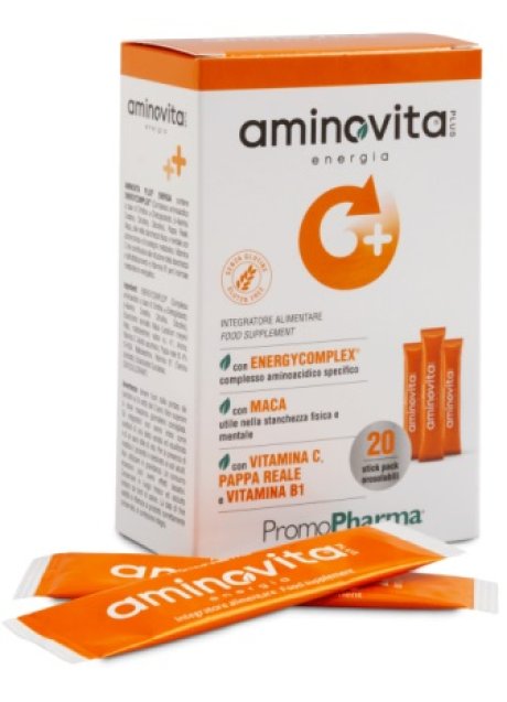 AMINOVITA PLUS ENERGIA 20 STICK PACK X 2 G