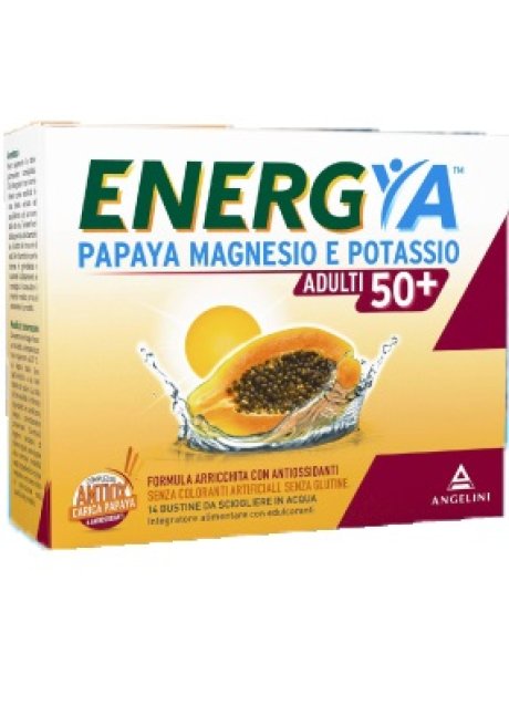 ENERGYA PAPAYA MAGNESIO POTASSIO 50+ 14 BUSTINE