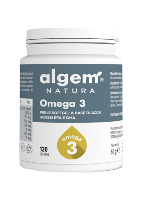 OMEGA 3 120PRL SOFTGEL ALGEM