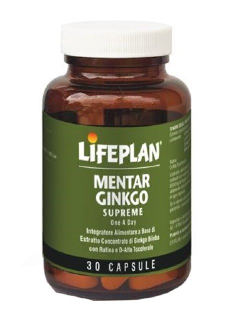 MENTAR GINKGO 30CP LIFEPLAN