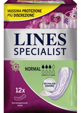 LINES SPECIALIST PANNOLONE NORMAL FARMA 12 PEZZI