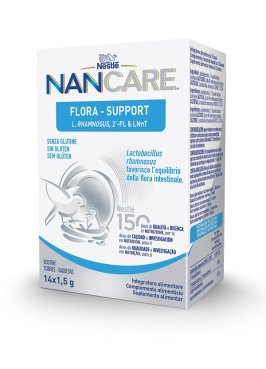 NESTLE' NANCARE FLORA SUPPORT 14 BUSTINE