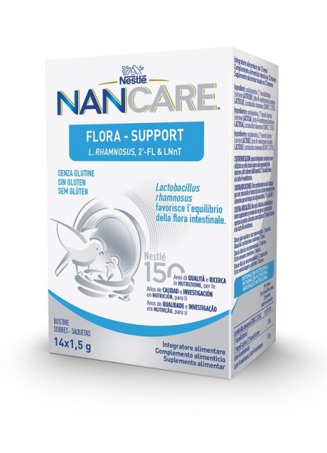 NESTLE' NANCARE FLORA SUPPORT 14 BUSTINE