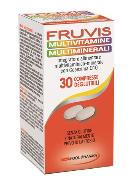 FRUVIS MULTIVITAMINICO 30CPR R