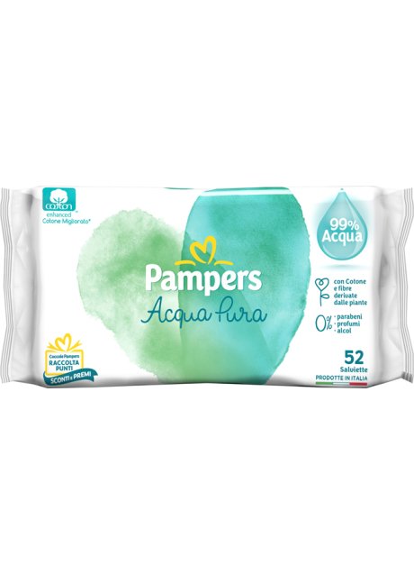 PAMPERS WIPES NATUR 52SALV 0020