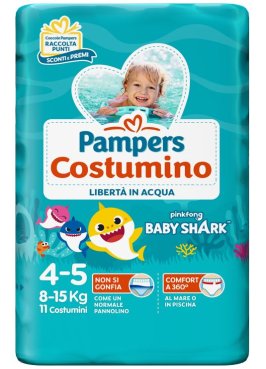 PAMPERS COSTUMINO CP 11 TG4 TG 4 11 PEZZI